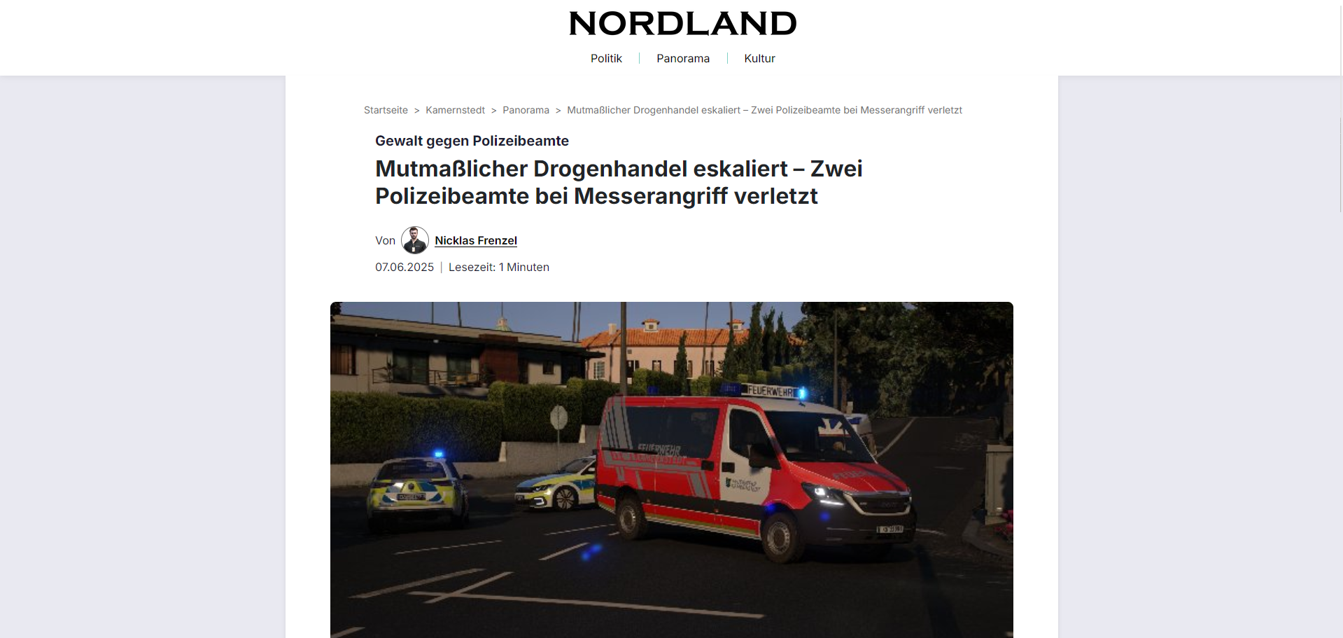 NordCMS Artikelansicht